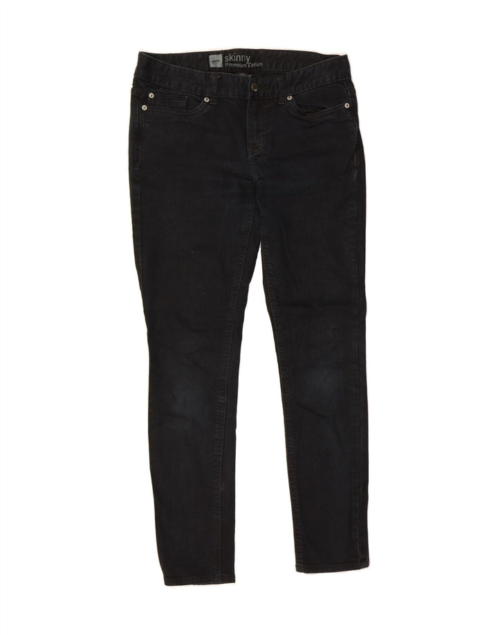 MOSSIMO Womens Skinny Jeans US 4 Small W30 L29 Black Cotton Vintage Mossimo and Second-Hand Mossimo from Messina Hembry 