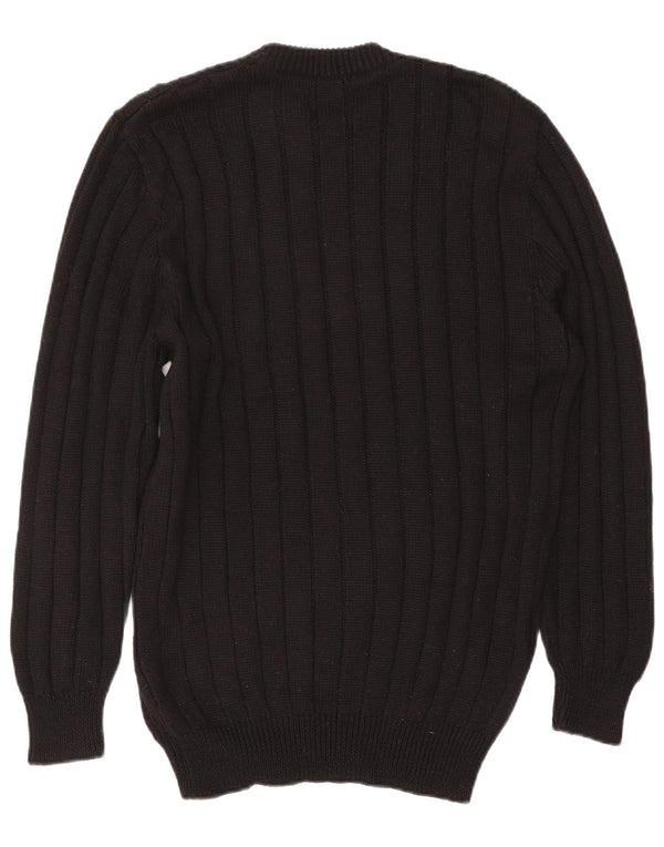 Sukienka damska w stylu vintage IT 50 XL, czarna wełna