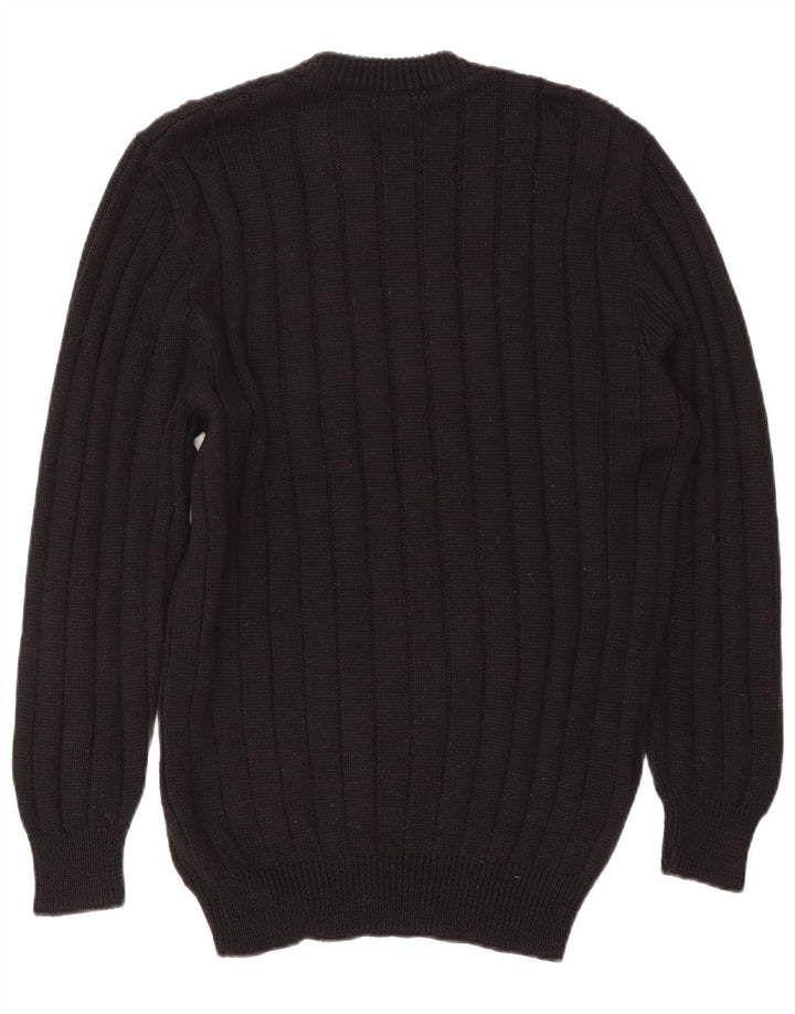 Sukienka damska w stylu vintage IT 50 XL, czarna wełna