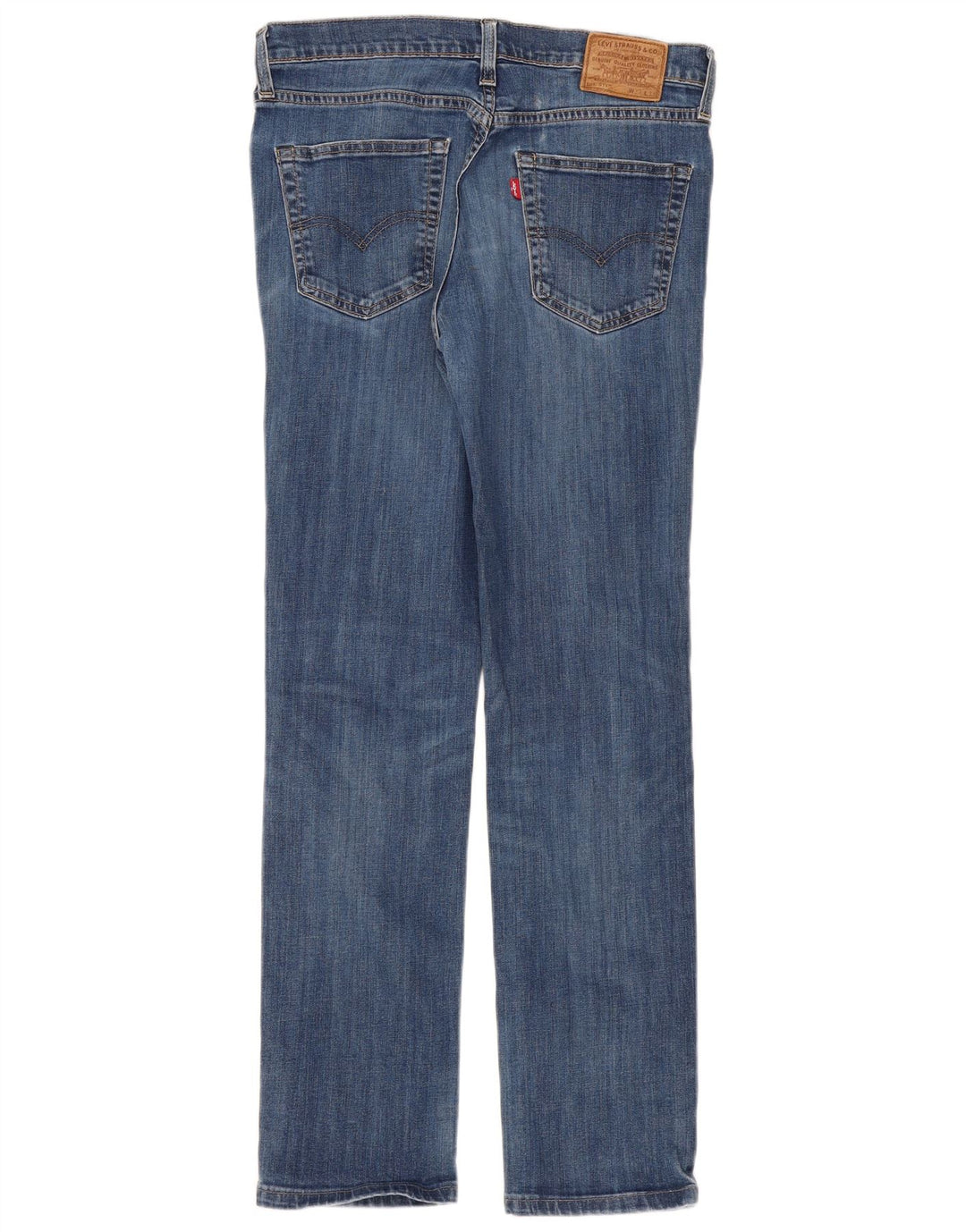 Damskie jeansy Levi's 511 Slim W33 L34 Niebieskie bawełniane