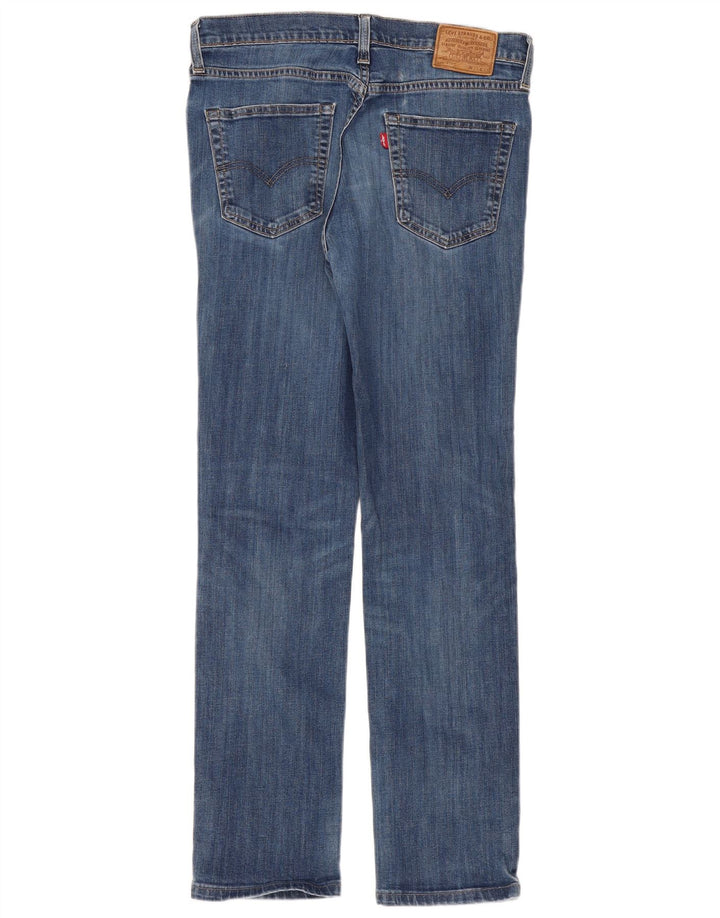 Damskie jeansy Levi's 511 Slim W33 L34 Niebieskie bawełniane