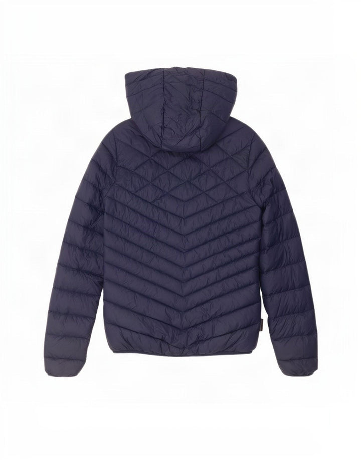 Damska kurtka puchowa Jack Wolfskin UK 8/10, mała, granatowa, nylonowa