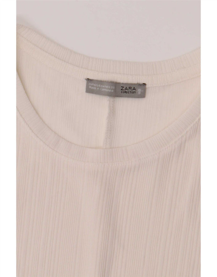 Damski top oversize Zara z rękawem 3/4, UK 14, średni wielokolorowy blok kolorów