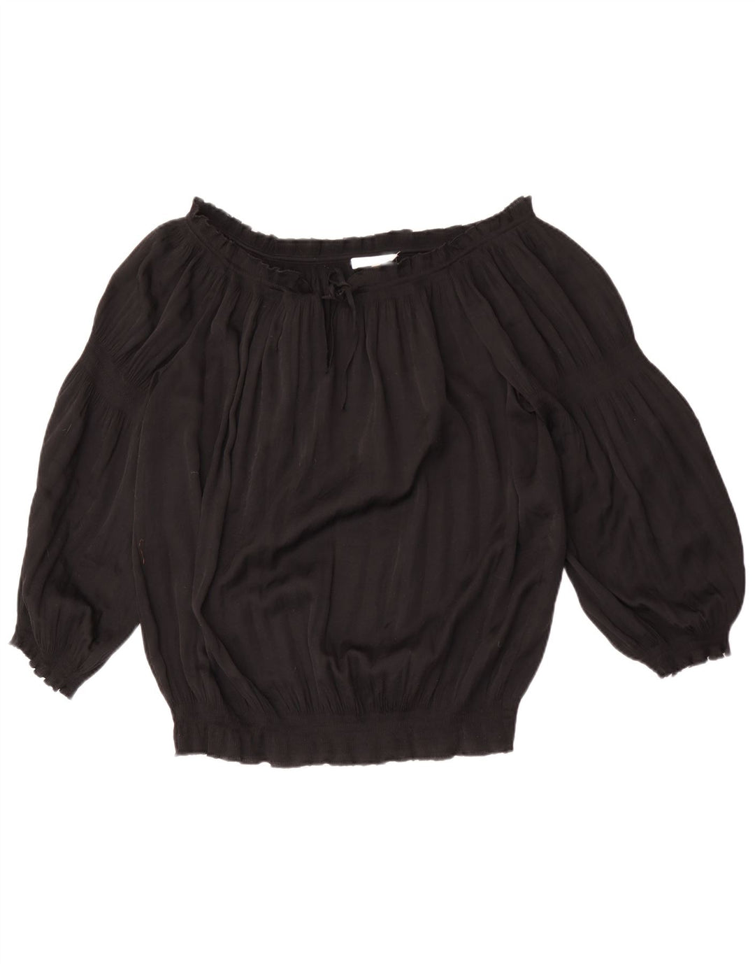Damska bluzka Calvin Klein z odkrytymi ramionami, UK 18 XL, czarna