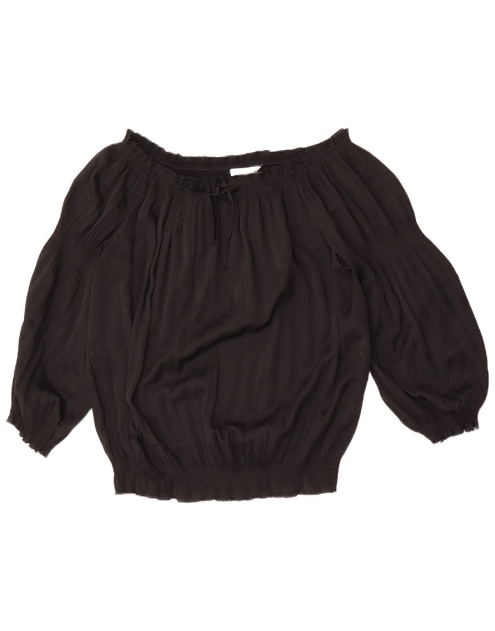 Damska bluzka Calvin Klein z odkrytymi ramionami, UK 18 XL, czarna