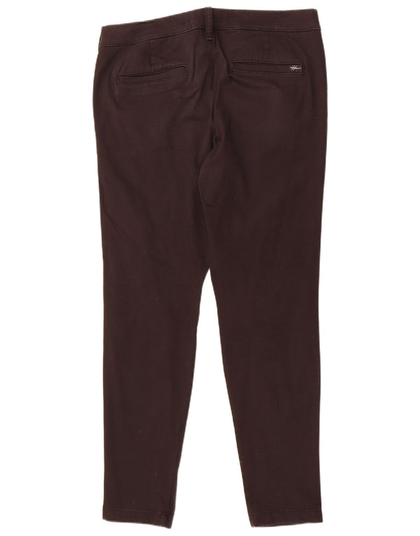 Męskie super obcisłe spodnie chino Hollister W34 L32, czarne, bawełniane
