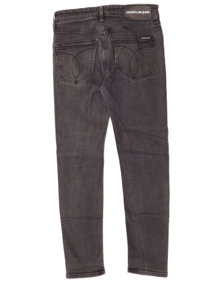 Męskie jeansy Calvin Klein W32 L27 Szara bawełna