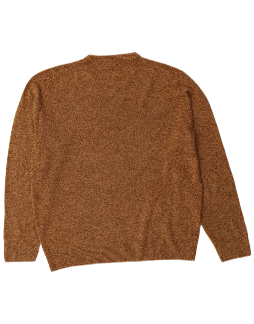 Męski sweter z wycięciem pod szyją Dockers, duży brązowy Argyle/Akryl diamentowy