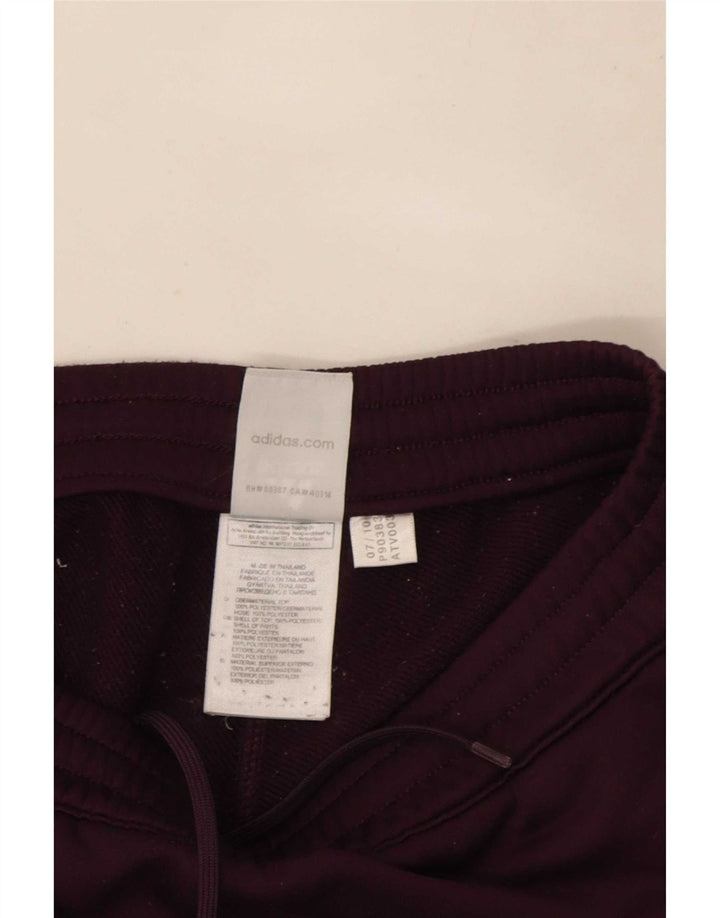 Damskie spodnie dresowe Adidas UK 10 Mały fioletowy poliester