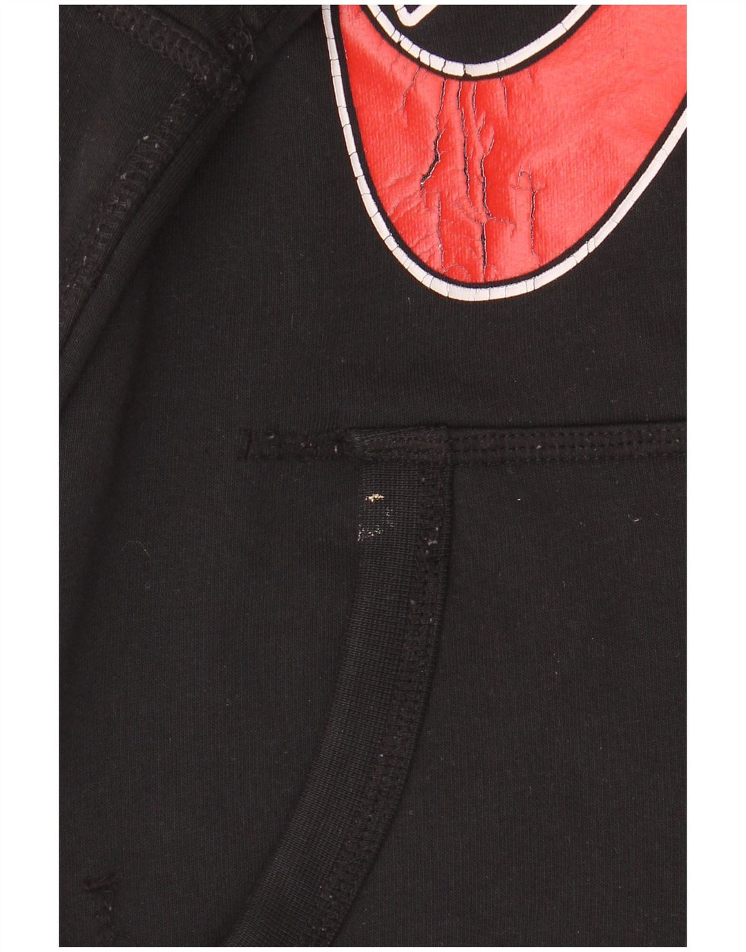 Męski sweter z kapturem Nike Air Graphic, średni czarny, bawełniany
