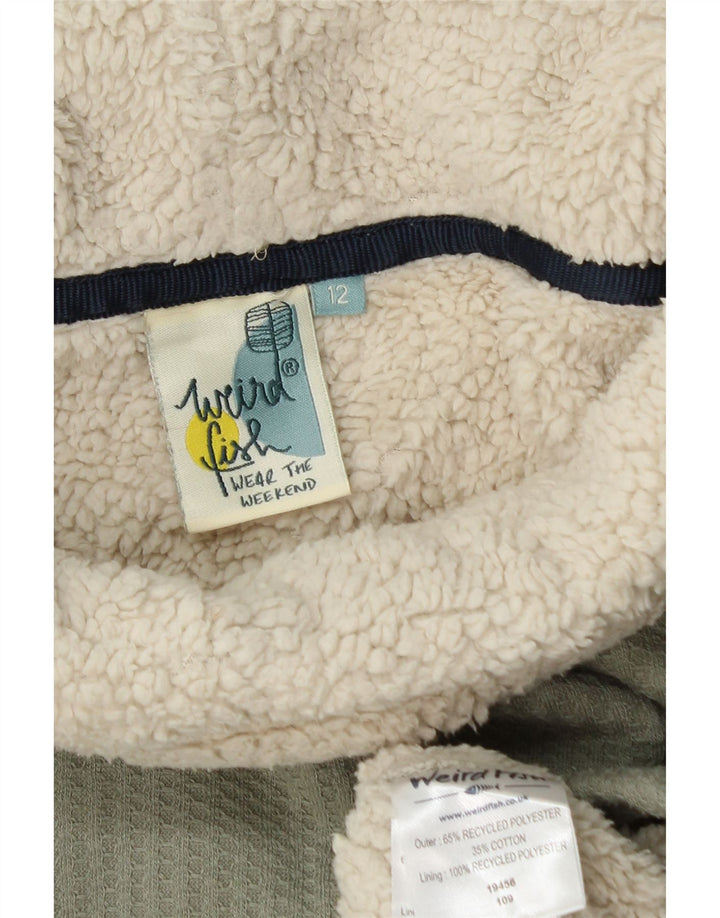 Damska bluza Weird Fish UK 12, średni zielony poliester