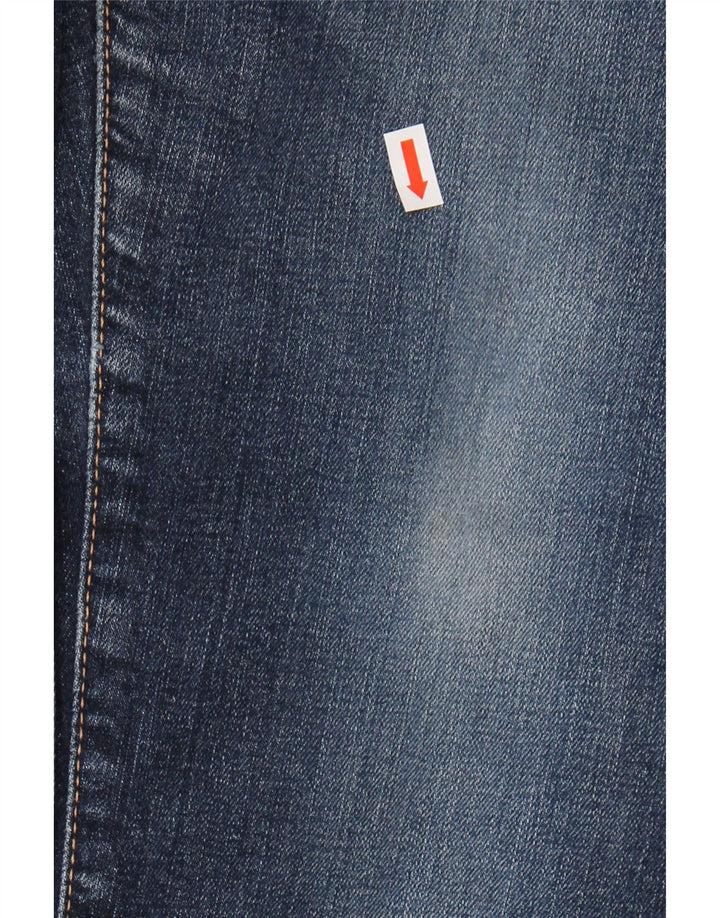 LEVI'S Mens 512 Slim Jeans W31 L32 Navy Blue Cotton
