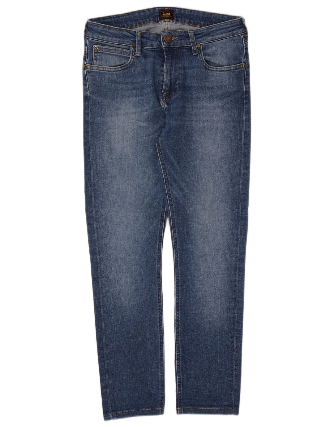 Damskie jeansy Lee Malone Slim W30 L27 Niebieskie bawełniane