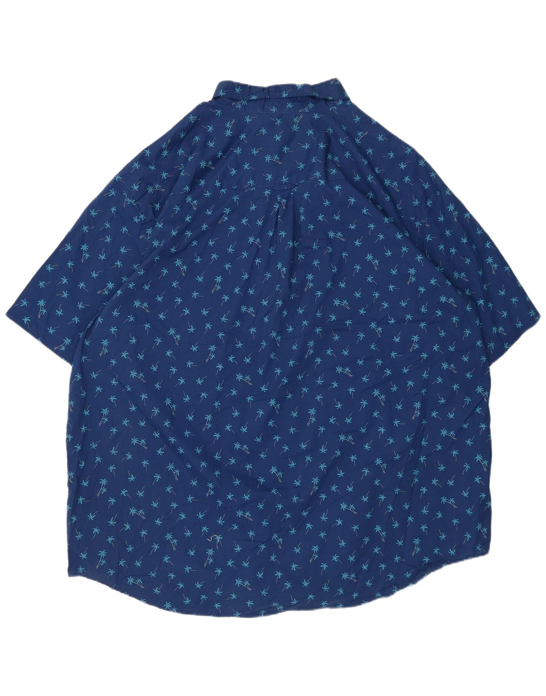 Koszula męska z krótkim rękawem IZOD 3XL, niebieska, bawełniana w kwiaty