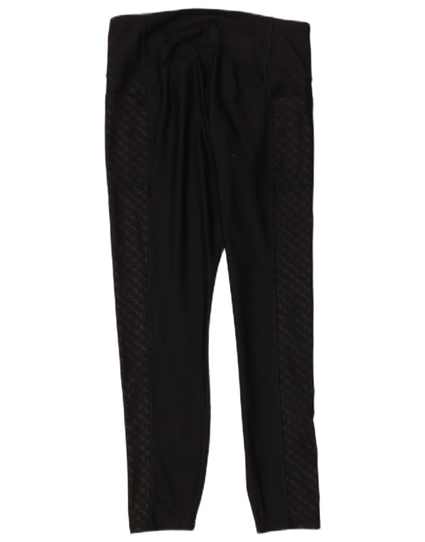 Legginsy damskie UNDER ARMOUR, duże, czarne, poliestrowe