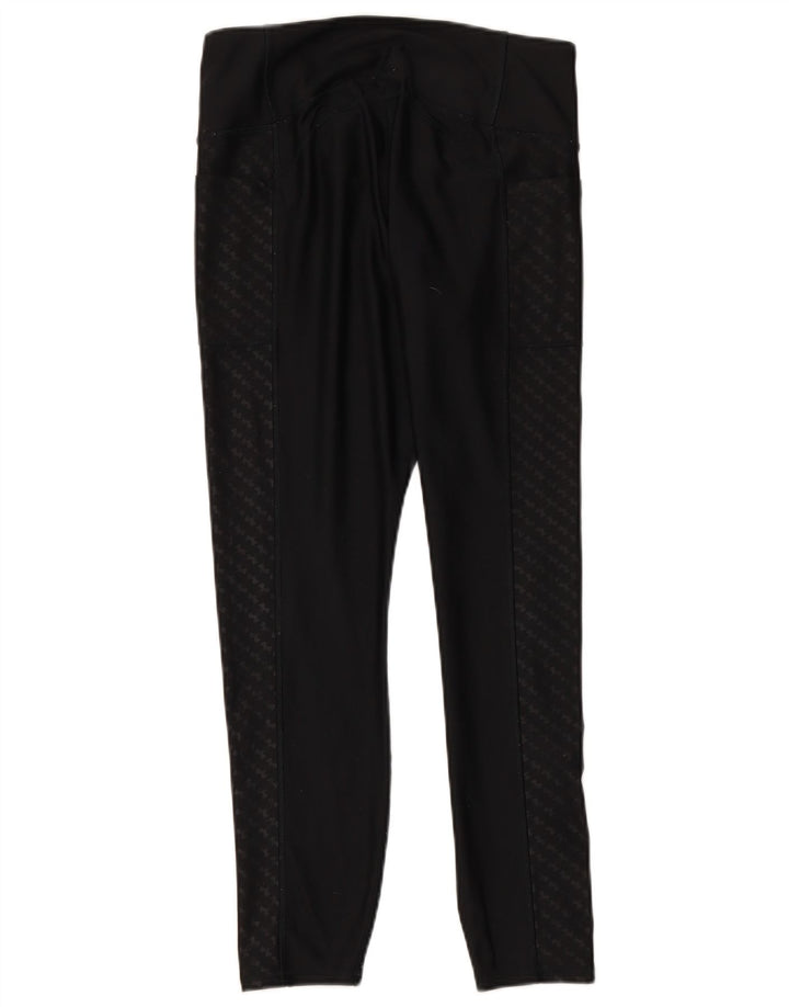 Legginsy damskie UNDER ARMOUR, duże, czarne, poliestrowe