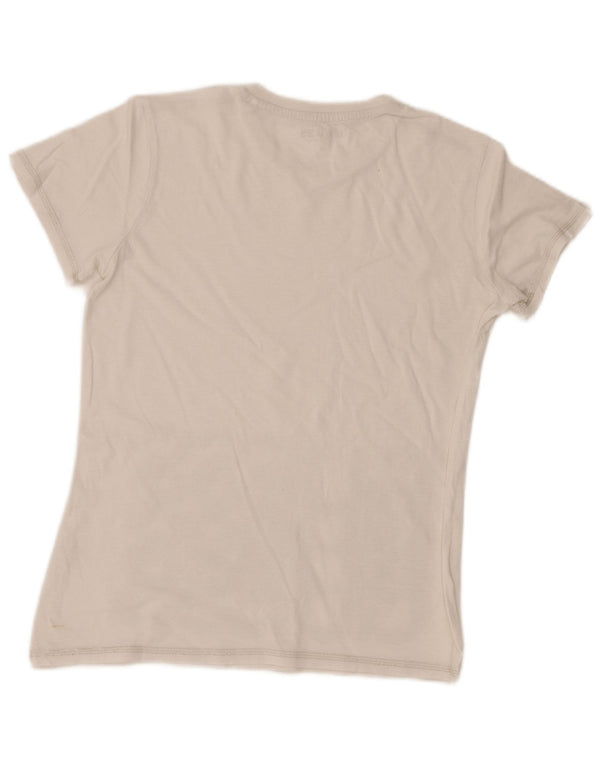 Damska koszulka graficzna Guess Top UK 14 Medium White