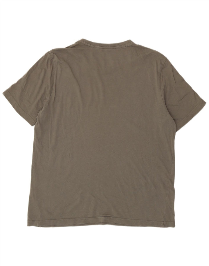 Męski T-shirt z grafiką Puma, duży, khaki
