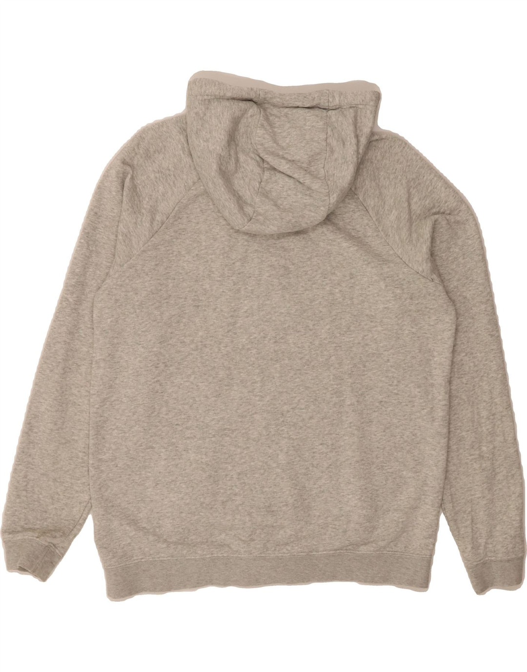 NIKE Womens Zip Hoodie Sweater UK 14 Medium Grey Cotton Vintage Nike and Second-Hand Nike from Messina Hembry 
