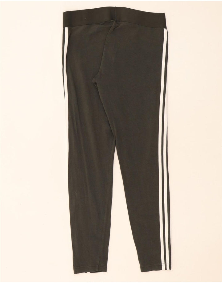 Legginsy damskie Adidas UK 12/14, średnia bawełna khaki