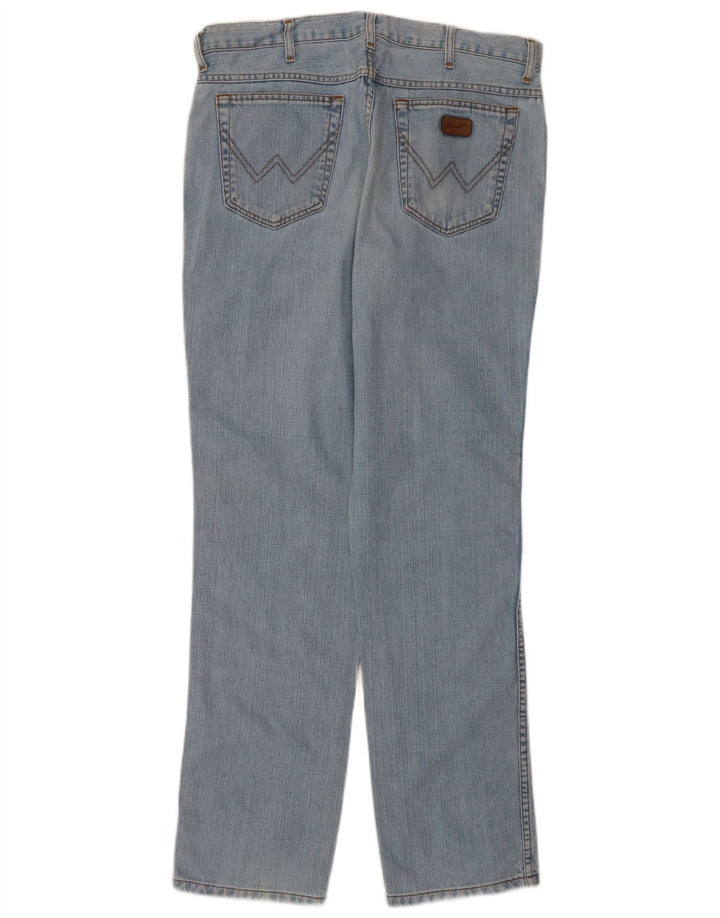 Męskie jeansy Wrangler Texas Straight W36 L34 Niebieskie, bawełniane