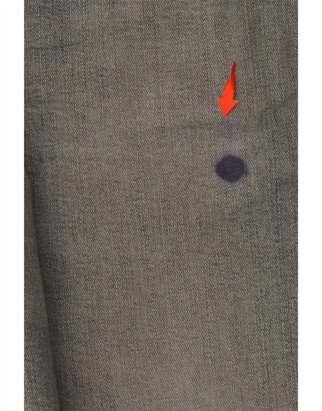 Męskie jeansy zwężane LEVI'S 502 W36 L30 Szara bawełna