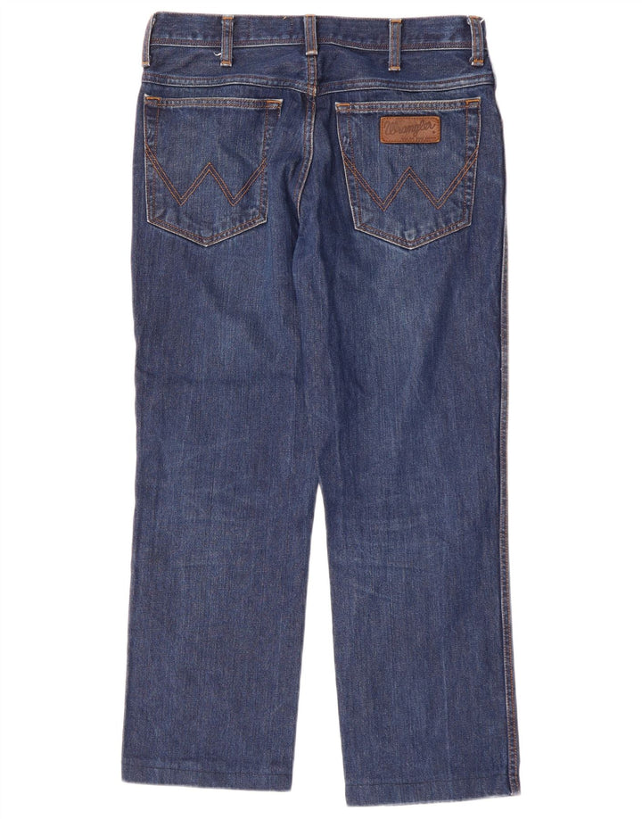 Męskie jeansy Wrangler Texas Straight W32 L27 Niebieskie, bawełniane