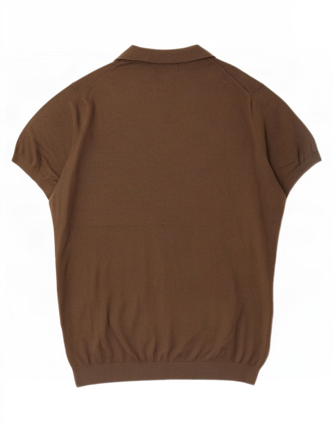 Męska koszulka polo Massimo Dutti, średnia, bawełniana khaki
