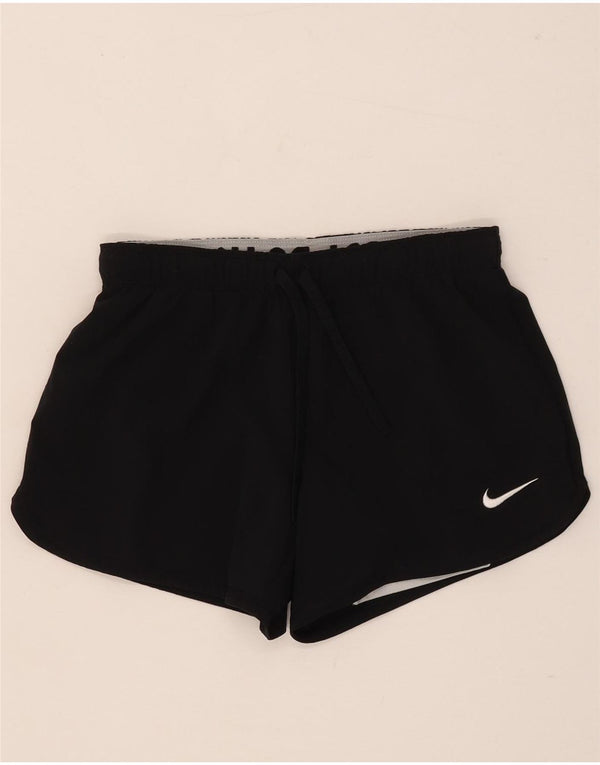 Damskie spodenki sportowe Nike Dri Fit UK 6 XS, czarny poliester