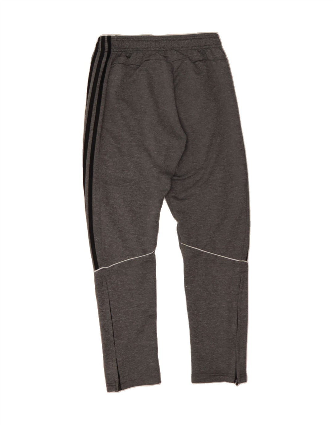 ADIDAS Boys Tracksuit Trousers 13-14 Years Grey Polyester Vintage Adidas and Second-Hand Adidas from Messina Hembry 