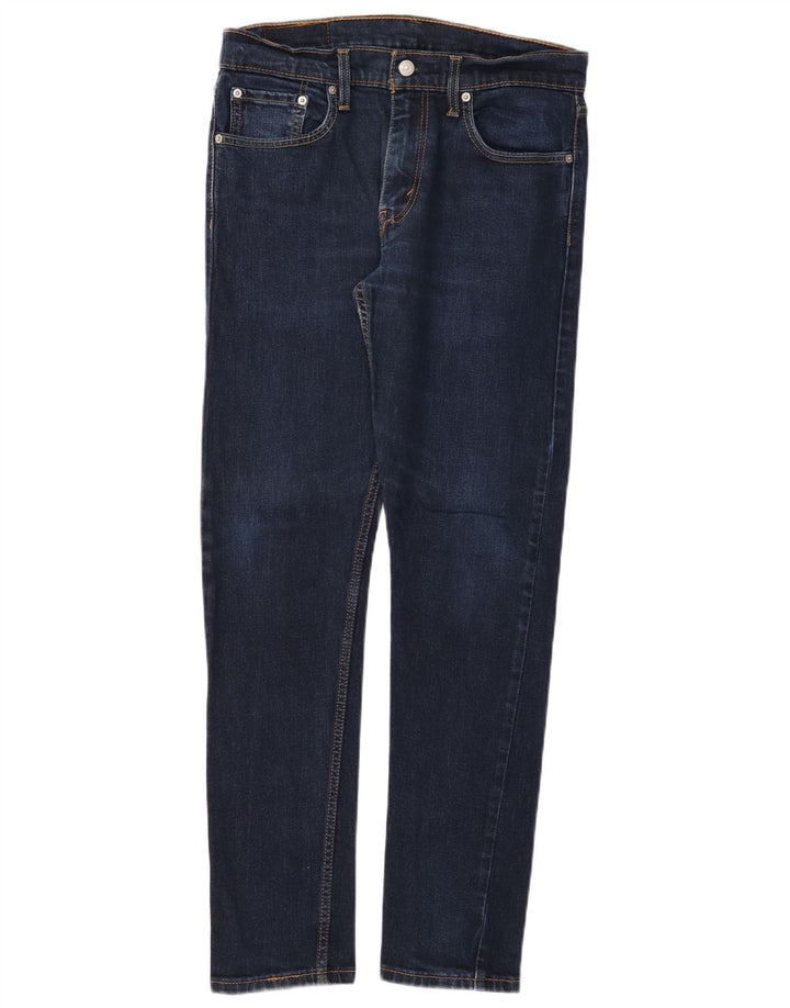 Męskie jeansy LEVI'S 512 Slim Tapered W32 L32 Granatowa bawełna