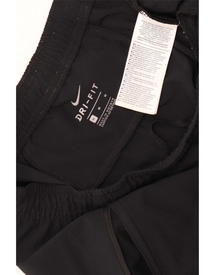 Męskie spodnie dresowe Nike Dri Fit, średni czarny poliester
