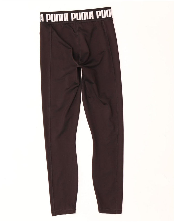 Damskie legginsy z grafiką PUMA UK 4 XS, czarny poliester
