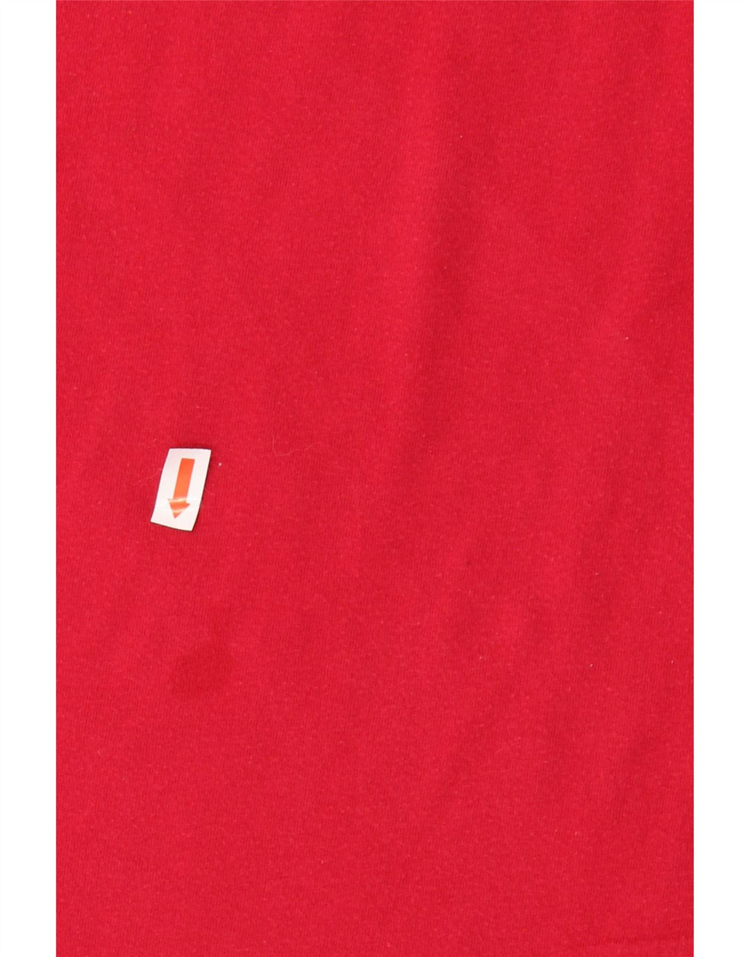 HOLLISTER Mens Graphic Top Long Sleeve Medium Red Cotton