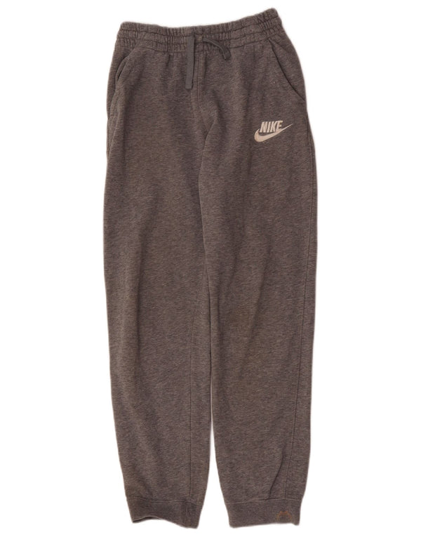 Chłopięce spodnie dresowe Nike, 13-14 lat, XL, szara, nakrapiana bawełna