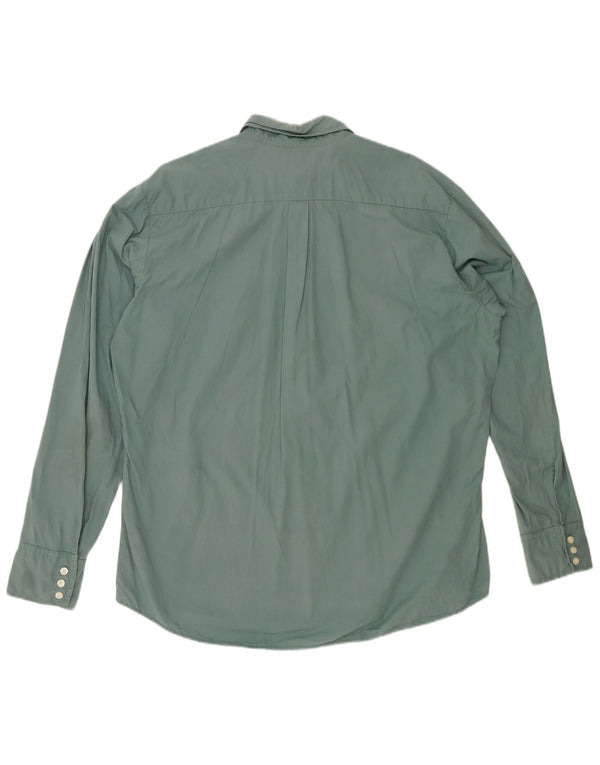 Koszula męska DIESEL XL, zielona, bawełniana