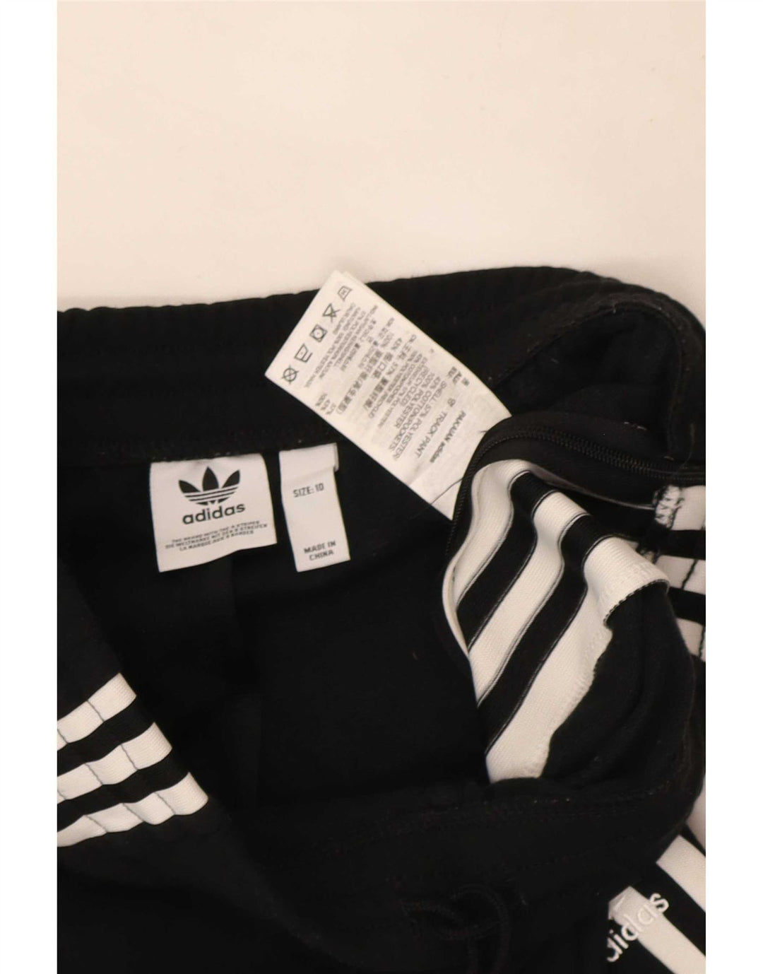 Legginsy damskie Adidas UK 10, małe, czarne, poliestrowe