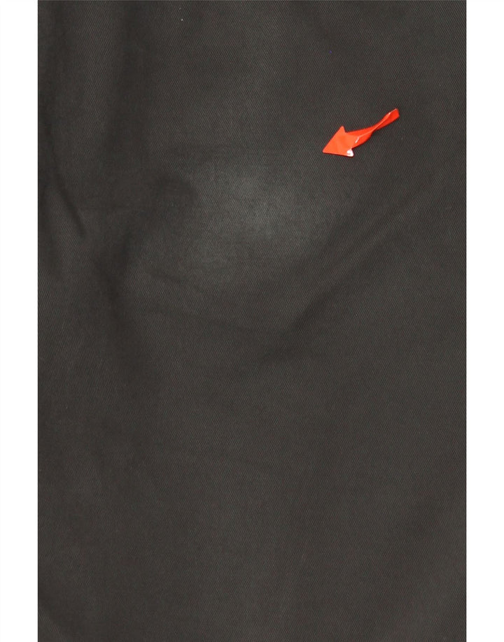 Męskie spodnie typu slim chino Roy Rogers W33 L31 Szara bawełna