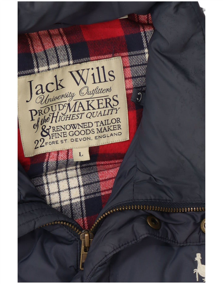 Męska wyściełana kamizelka Jack Wills UK 40, duża, granatowa