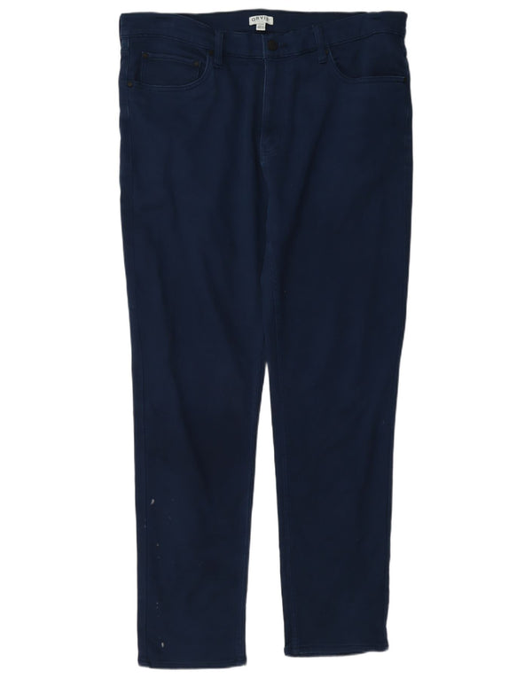 Spodnie męskie Orvis Slim Casual W36 L32 Granatowa bawełna