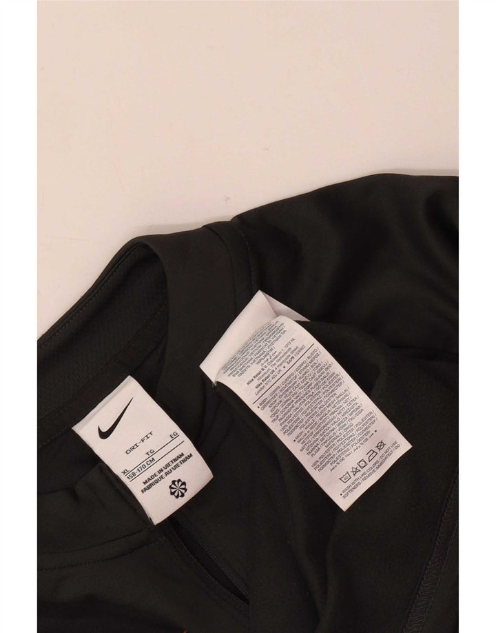 Chłopięcy dres Nike Dri Fit z pulowerem 13-14 lat XL, szary, blok kolorów