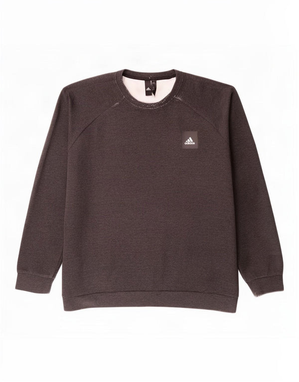 Bluza męska Adidas Jumper 2XL Szara bawełna