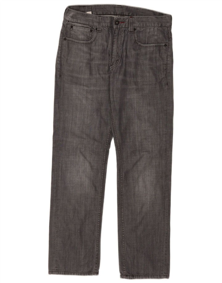 Męskie jeansy Levi's 511 Slim W34 L30 Szara bawełna