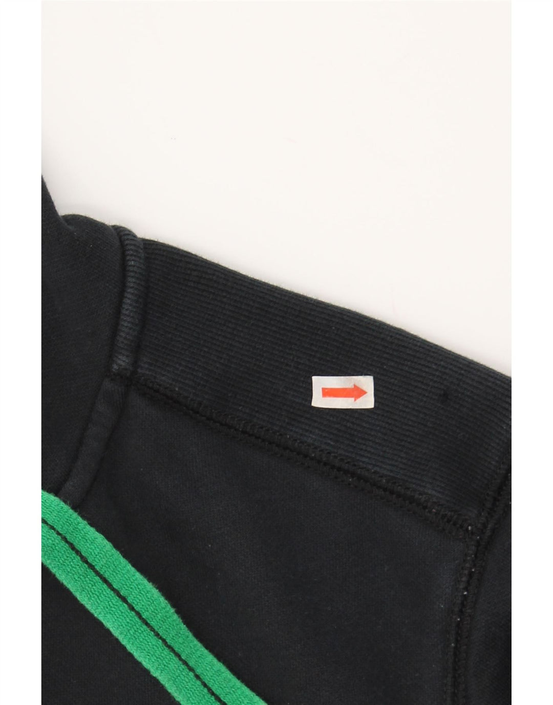 PUMA Mens Graphic Zip Hoodie Sweater Medium Black Cotton Vintage Puma and Second-Hand Puma from Messina Hembry 