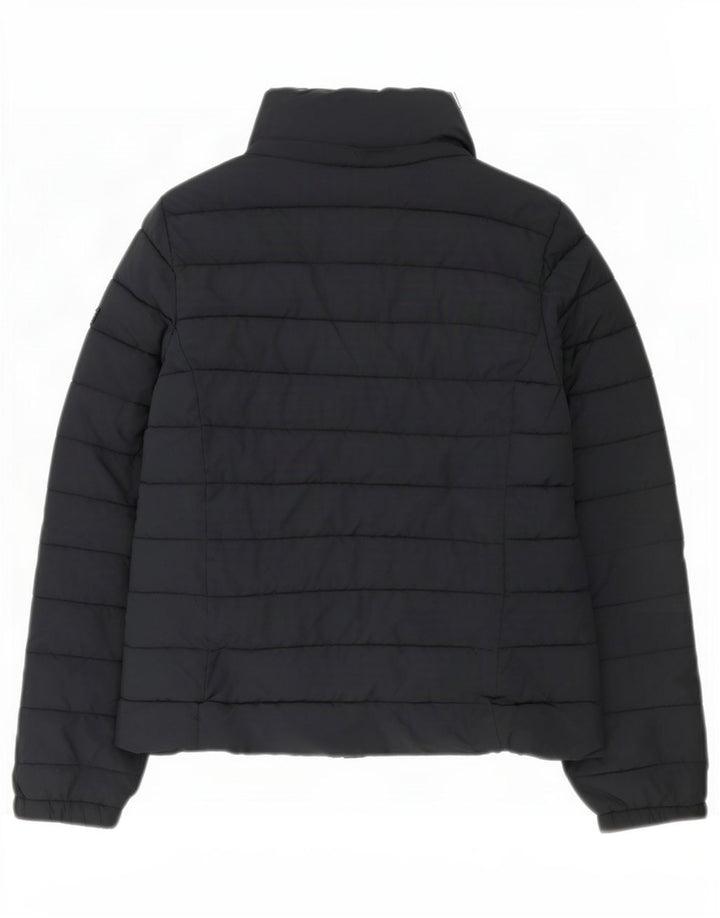 Damska ocieplana kurtka Superdry UK 10, mała, granatowa, poliester