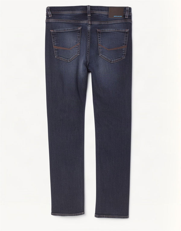 Jeansy męskie Pierre Cardin Lyon Tapered W32 L32 Granatowa bawełna