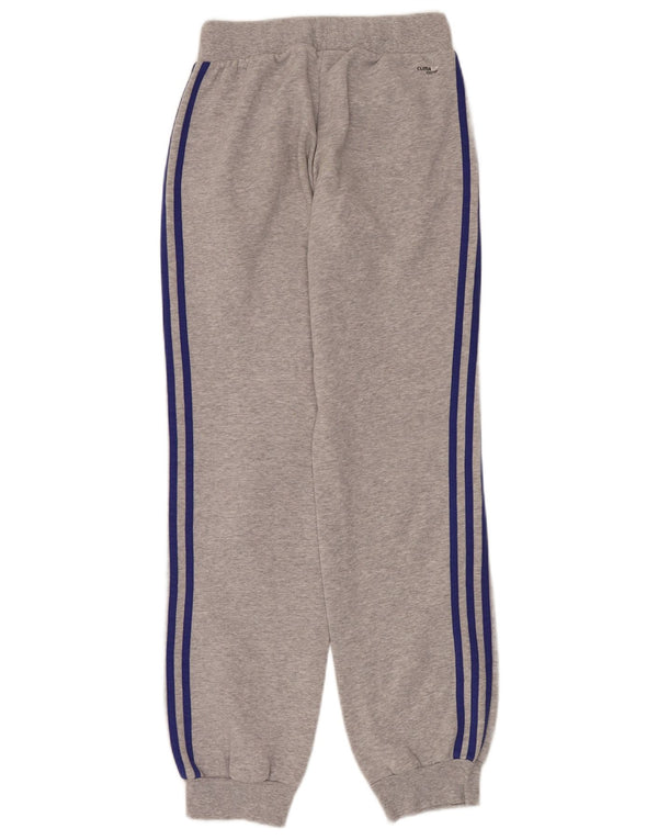 Damskie spodnie dresowe Adidas Climalite Joggers UK 4/6 XS Szare nakrapiane