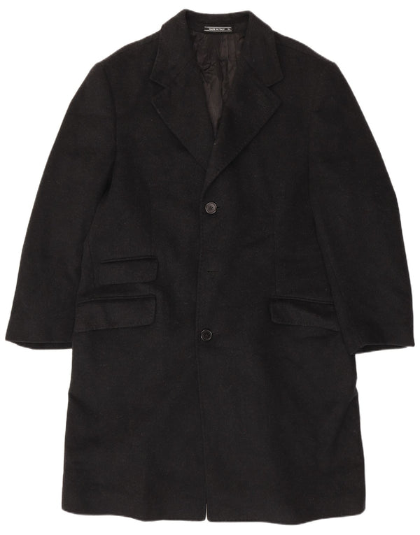 Płaszcz męski Chesterfield VINTAGE IT 54 2XL Czarna wełna