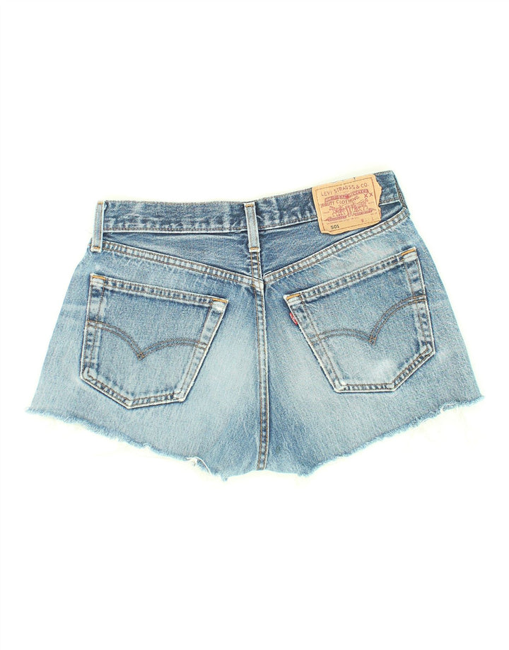 Damskie spodenki jeansowe LEVI'S Vintage W31 Średnioniebieskie, bawełniane