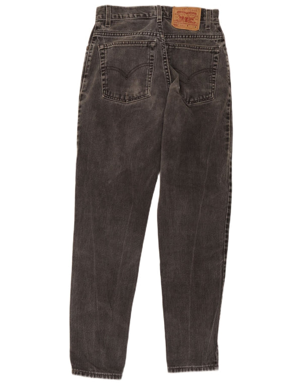 Damskie jeansy Levi's 550 z wysokim stanem US 8 Medium W26 L30 szare
